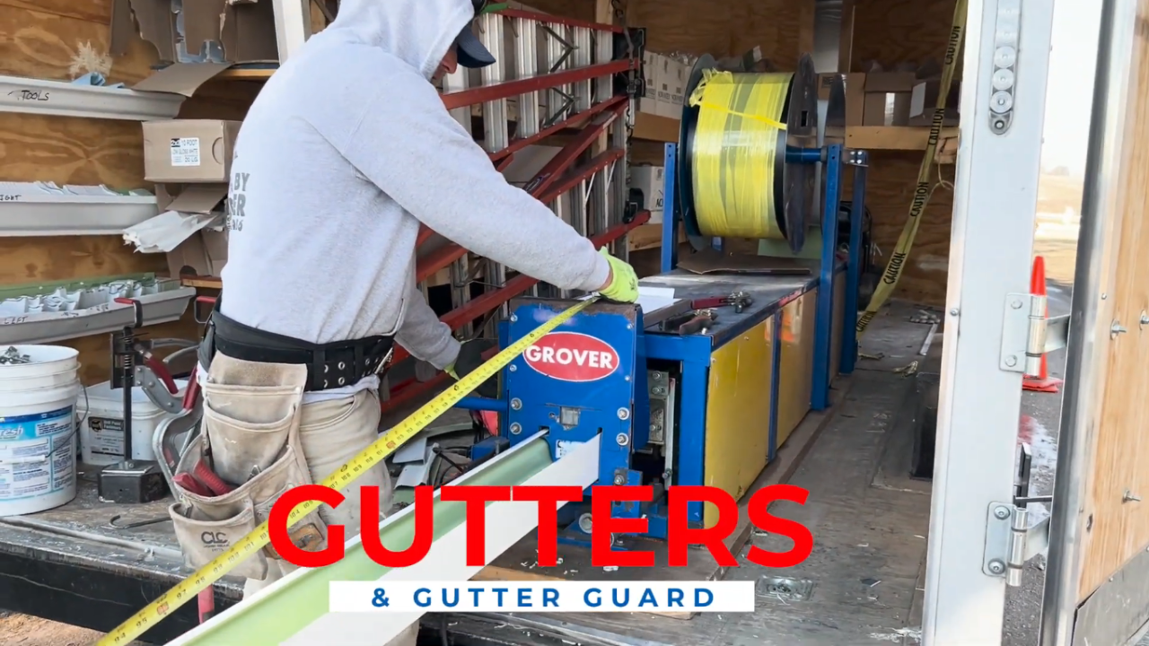 Gutter & Gutter Guard Install