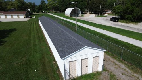 Commercial Roof Storage Shed 1