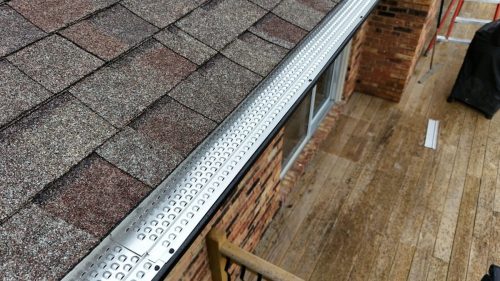 Permaflo gutterguard install