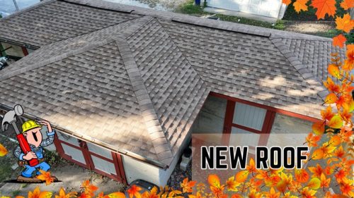 Residential Garage Roof Replacement 1