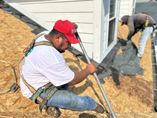 Residential Roof Replacement Shingle Removal