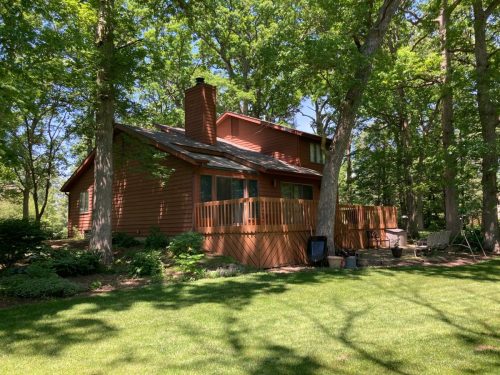 Residential Roof Replacment in woods